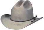 RCC1 Sloped Cattleman style sahara color hat with LBR hatband